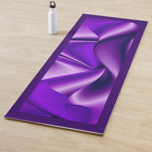 Lila Traum, Abstrakte Fantasie Rainbow Art Yogamatte