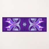 Lila Traum, Abstrakte Fantasie Rainbow Art Yogamatte (Vorderseite (Horizontal))