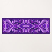 Lila Traum, Abstrakte Fantasie Rainbow Art Yogamatte (Vorderseite (Horizontal))