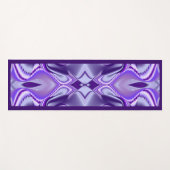 Lila Traum, Abstrakte Fantasie Rainbow Art Yogamatte (Vorderseite (Horizontal))