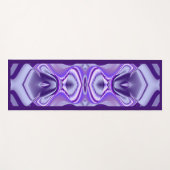 Lila Traum, Abstrakte Fantasie Rainbow Art Yogamatte (Vorderseite (Horizontal))