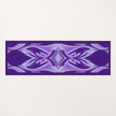 Lila Traum, Abstrakte Fantasie Rainbow Art Yogamatte (Vorderseite (Horizontal))