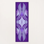 Lila Traum, Abstrakte Fantasie Rainbow Art Yogamatte (Rückseite)