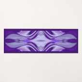 Lila Traum, Abstrakte Fantasie Rainbow Art Yogamatte (Vorderseite (Horizontal))