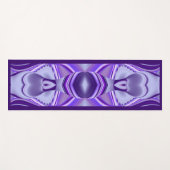 Lila Traum, Abstrakte Fantasie Rainbow Art Yogamatte (Vorderseite (Horizontal))