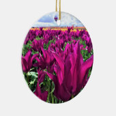 Lila Traum Keramik Ornament (Rechts)