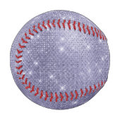 Lila Traum Sparkasse Baseball (Vorderseite Links)