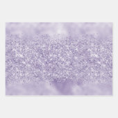 Lila Traum Sparkasse Geschenkpapier Set (Vorderseite 2)