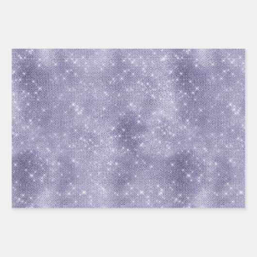 Lila Traum Sparkasse Geschenkpapier Set (Vorderseite)