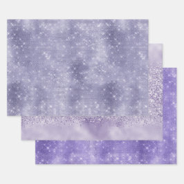 Lila Traum Sparkasse Geschenkpapier Set