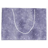 Lila Traum Sparkasse Große Geschenktüte (Rückseite)