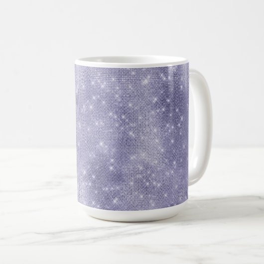 Lila Traum Sparkasse Kaffeetasse (VorderseiteRechts)