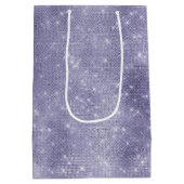 Lila Traum Sparkasse Mittlere Geschenktüte (Rückseite)