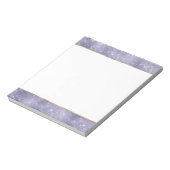 Lila Traum Sparkasse Notizblock (Rotiert)