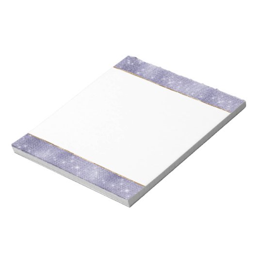 Lila Traum Sparkasse Notizblock (Rotiert)