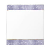 Lila Traum Sparkasse Notizblock (Vorderseite)