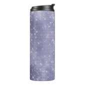 Lila Traum Sparkasse Thermosbecher (Nach links gedreht)