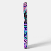 Lila Traumdruck Case-Mate iPhone Hülle (Rückseite / Links)