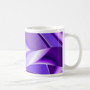 Lila Träume , Abstrakte Fantasie Rainbow Art Kaffeetasse