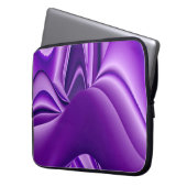 Lila Träume , Abstrakte Fantasie Rainbow Art Laptopschutzhülle (Vorderseite Links)