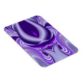 Lila Träume , Abstrakte Fantasie Rainbow Art Magnet (Rechte Seite)