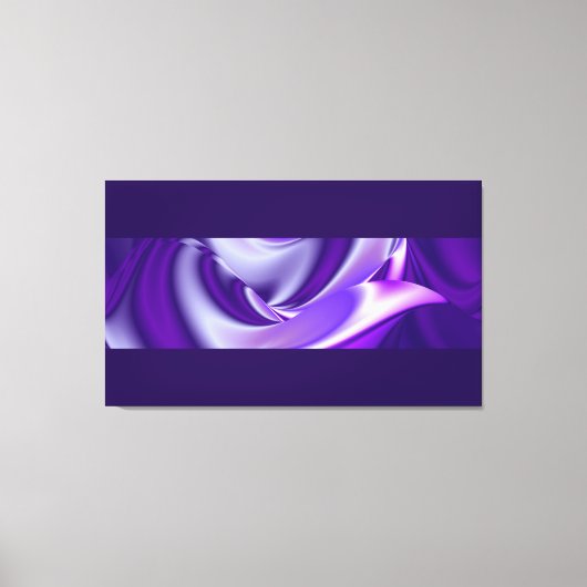 Lila Träume, Abstrakte Fantasy Rainbow Art Leinwanddruck (Vorderseite)