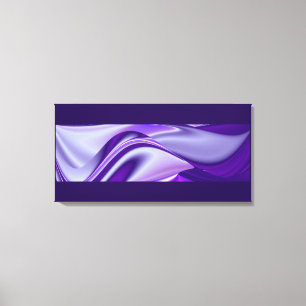 Lila Träume, abstrakte Fantasy-Regenbogen-Kunst Leinwanddruck