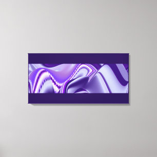 Lila Träume, abstrakte Fantasy-Regenbogen-Kunst Leinwanddruck