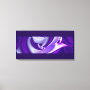 Lila Träume, abstrakte Fantasy-Regenbogen-Kunst Leinwanddruck