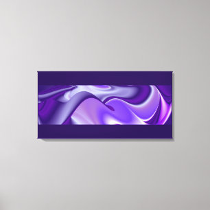 Lila Träume, abstrakte Fantasy-Regenbogen-Kunst Leinwanddruck