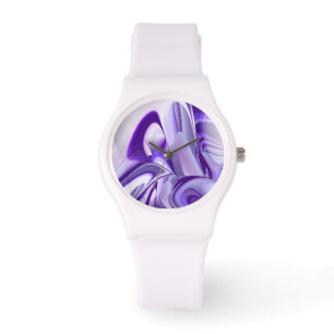 Lila Träume Armbanduhr