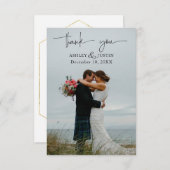 Lila Träume Stilfloralen Danke Ihrer Karte (Vorne/Hinten)