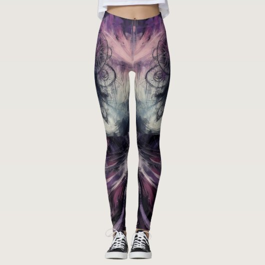 LILA TRAUMFANG LEGGINGS (Vorderseite)