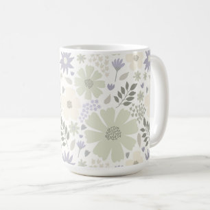 Lila Traumgarten Kaffeetasse