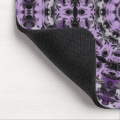Lila Traumkaleidoskop Mousepad (Ecke)