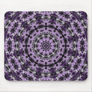 Lila Traumkaleidoskop Mousepad