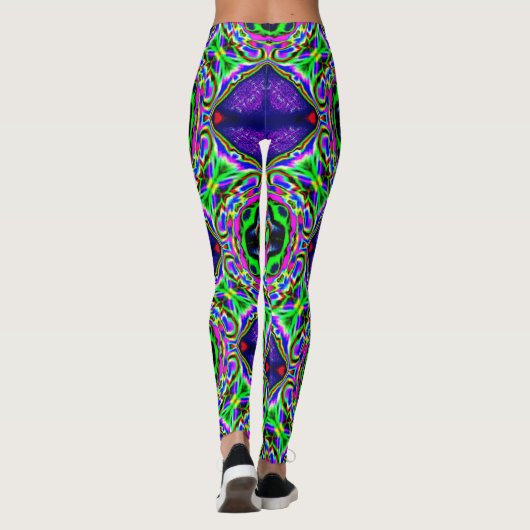 lila TraumLeggings Leggings (Rückseite)