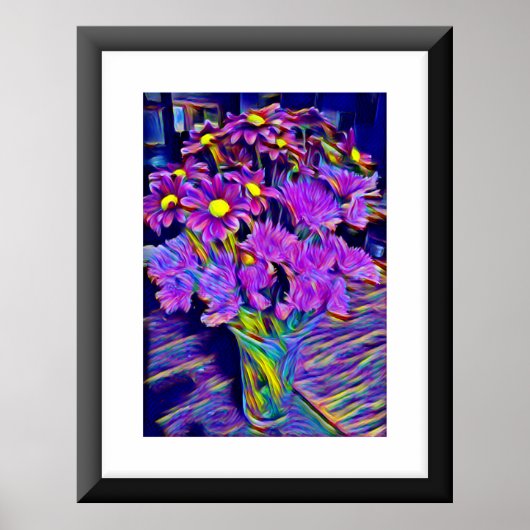 Lila Traumposter Poster (Vorne)