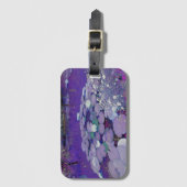 Lila Traumsee Gepäckanhänger (Vorderseite Vertikal)