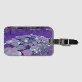 Lila Traumsee Gepäckanhänger