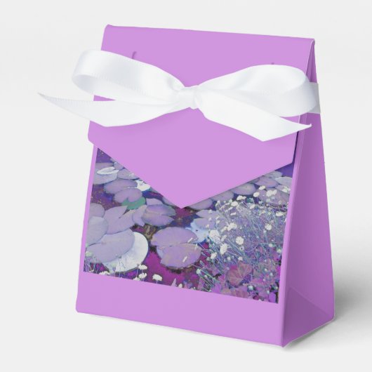 Lila Traumsee Geschenkschachtel (Vorderseite)