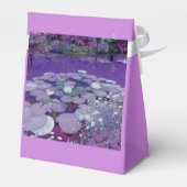 Lila Traumsee Geschenkschachtel (Rückseite)