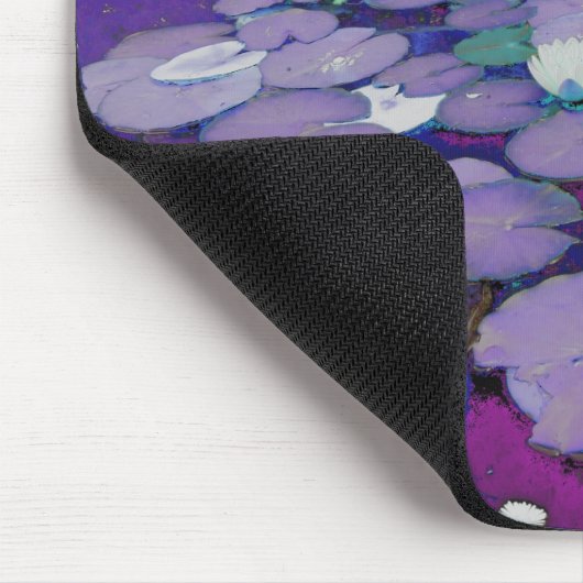 Lila Traumsee Mousepad (Ecke)