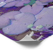 Lila Traumsee Poster (Ecke)