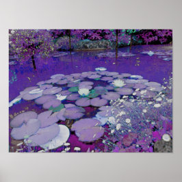 Lila Traumsee Poster