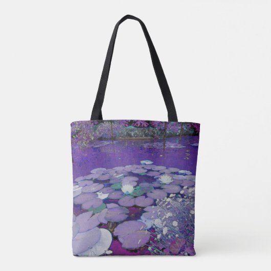 Lila Traumsee Tasche (Rückseite)