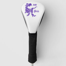 Lila Trex zum Boss Dino Golf Headcover
