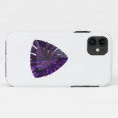 Lila Trillion Amethyst Gemstone Case-Mate iPhone Hülle (Rückseite (Horizontal))