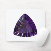 Lila Trillion Amethyst Gemstone Mousepad (Mit Mouse)