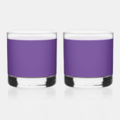 LILA TRINKGLAS WHISKYGLAS (Rechts)